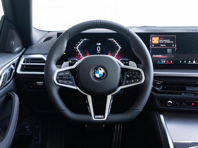 BMW 4-SERIE 420i Coupé M Sport Pro | Schuif-/kanteldak / Harman Kardon / Stoel en Stuurwiel verwarming / Comfort Access / Elektrische achterklep