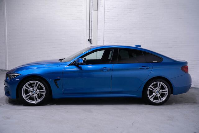 BMW 4-SERIE Gran Coupé 420d Corporate Lease High Executive M-Pakket HUD PDC v+a lane-assist front-assist 18"LMV voorstoelen electrisch bedienbaar links met memo private-glas cruise-controle schakelflippers aan het stuur allu-inlegdelen allcantara/stof camera stoelver