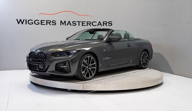 BMW 4-SERIE 420i M-Sport 184 PK Aut Cabriolet, Head-up, Harman Kardon, El.trekhaak, Leder, 19 M-sport LM