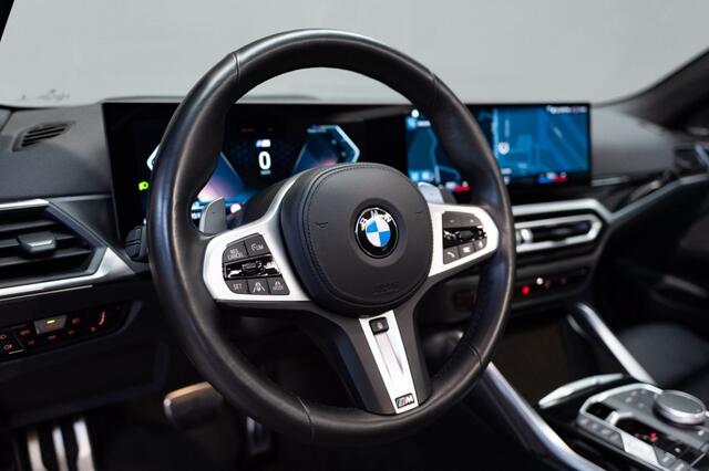 BMW 4-SERIE 420i M-Sport 184 PK Aut Cabriolet, Head-up, Harman Kardon, El.trekhaak, Leder, 19 M-sport LM