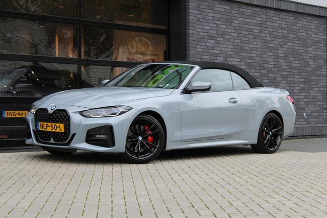 BMW 4-SERIE Cabrio 430i | M-SPORT | LASER | MEMORY | AIRSCARF | STUURVERW | LEDER | CARPLAY | CAMERA |