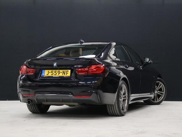 BMW 4-SERIE Gran Coupé 418i M Sport [M-PAKKET, SCHUIFKANTELDAK, ELEKTRISCHES STOELEN, CAMERA, PDC 360, STOELVERWARMING, HUD, BLUETOOTH TELEFOON, NIEUWSTAAT]