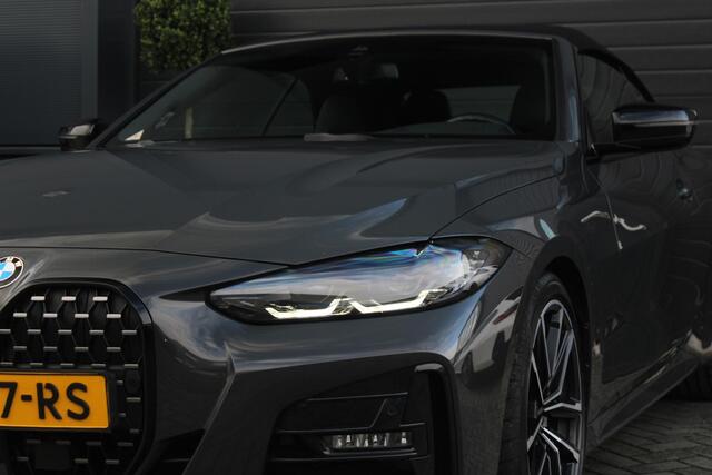 BMW 4-SERIE Cabrio 420i M-sport | Adaptieve Cruise Control | Nek verwarming | Elektrische Stoelen | Stoel en Stuurverwarming