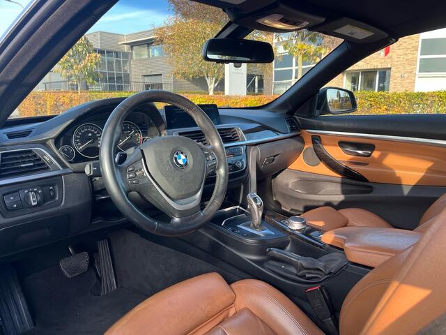 BMW 4-SERIE Cabrio 430i High Executive | Cognac lederen bekleding | NAVI | Memory | NAVI | LED