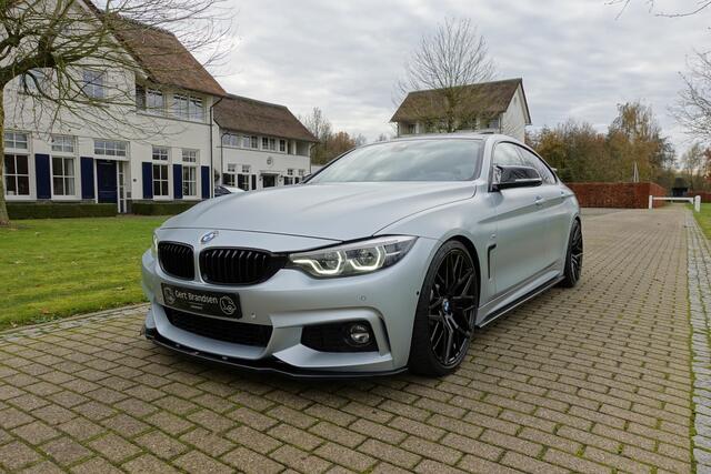 BMW 4-SERIE Gran Coupé 440i High Executive Edition | Concaver | BTW | Head Up | Stoelverwarming | Schuif-kantel | Leder | Remus | Keyless |