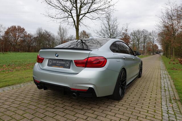 BMW 4-SERIE Gran Coupé 440i High Executive Edition | Concaver | BTW | Head Up | Stoelverwarming | Schuif-kantel | Leder | Remus | Keyless |