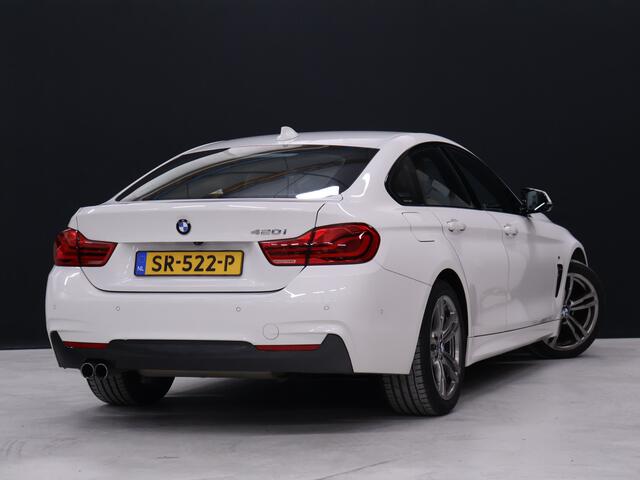 BMW 4-SERIE Gran Coupé 420i M Sport [CAMERA, VOL LEDER, M STUUR, CRUISE CONTROL, BLUETOOTH TELEFOON, PDC V+A, STOELVERWARMING, AUTOMATISCHE AIRCO, ELEKTRISCHE ACHTERKLEP, NIEUWSTAAT]