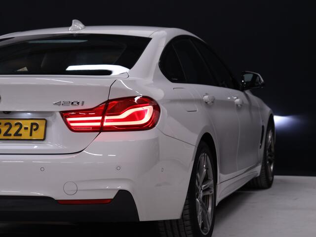 BMW 4-SERIE Gran Coupé 420i M Sport [CAMERA, VOL LEDER, M STUUR, CRUISE CONTROL, BLUETOOTH TELEFOON, PDC V+A, STOELVERWARMING, AUTOMATISCHE AIRCO, ELEKTRISCHE ACHTERKLEP, NIEUWSTAAT]