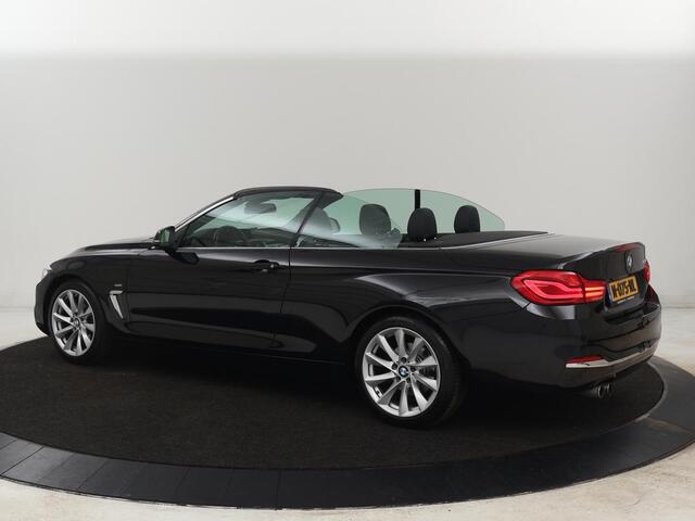 BMW 4-SERIE Cabrio 430i Luxury Line | Leder | Stoelverwarming | Nekverwarming | Harman/Kardon | DAB | Stuurverwarming | Full LED | Navigatie | Climate control | Bluetooth | Cruise control