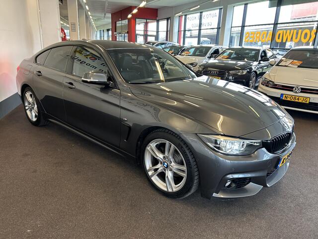 BMW 4-SERIE Gran Coupé 420i High Executive Edition M Sport | Facelift | Digital dashboard | Achteruitrijcamera | Lederen bekleding | Adaptief onderstel | Dealer onderhouden | Climate control | Cruise control | Stoelverwarming | Navigatie | Park assist | Elek. kofferk
