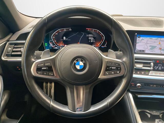BMW 4-SERIE Cabrio 420iA M-SPORT ** LED, NAVI+, LEDER, MEMORY, ALARM, AMBIENTE, 18-inch LMV ** 1e EIG - UNFALLFREI ** ** INFORMEER OOK NAAR ONZE AANTREKKELIJKE FINANCIAL-LEASE TARIEVEN **