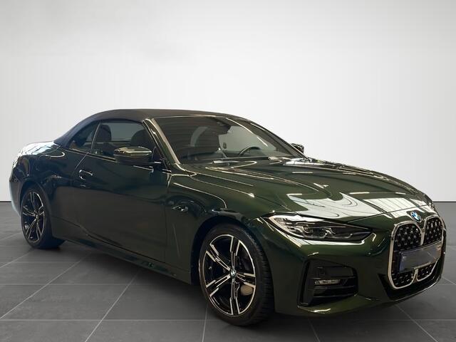 BMW 4-SERIE Cabrio 420iA M-SPORT ** LED, NAVI+, LEDER, MEMORY, ALARM, AMBIENTE, 18-inch LMV ** 1e EIG - UNFALLFREI ** ** INFORMEER OOK NAAR ONZE AANTREKKELIJKE FINANCIAL-LEASE TARIEVEN **