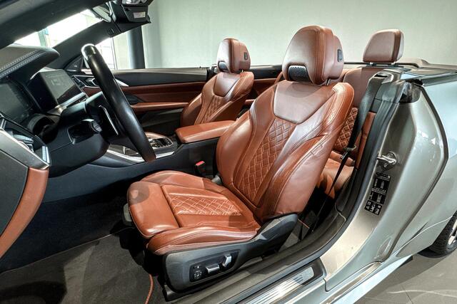 BMW 4-SERIE Cabrio M440i xDrive High Executive | Harman Kardon | Stoelverwarming | Head-up Display | Air Collar |