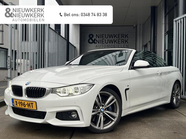 BMW 4-SERIE Cabrio 428i M Sport | HEAD-UP DISPLAY | CAMERA | LEDER | NAVI | CARPLAY | LMV 19'' | NEK/STOEL/STUURVERWARMING | PDC V+A | KEYLESS | CRUISE CONTROL | CLIMATE CONTROL | BLUETOOTH