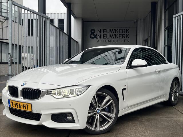 BMW 4-SERIE Cabrio 428i M Sport | HEAD-UP DISPLAY | CAMERA | LEDER | NAVI | CARPLAY | LMV 19'' | NEK/STOEL/STUURVERWARMING | PDC V+A | KEYLESS | CRUISE CONTROL | CLIMATE CONTROL | BLUETOOTH