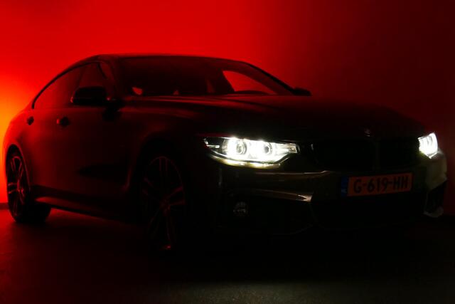 BMW 4-SERIE Gran Coupé 420i 184PK High Executive Edition. M-Sport, H&K Audio, Leer, StoelVerw, Camera, 19"LMV,