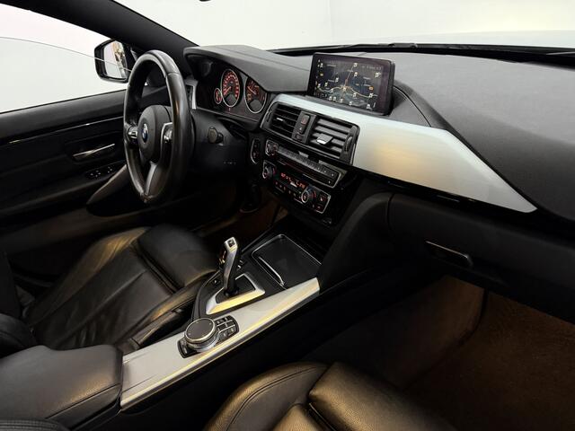 BMW 4-SERIE Gran Coupé 418i High Executive M sport Leder, Camera, Navi, Stoelverwarming, Cruise control, Elektrische achterklep, Keyless start, Lichtmetalen velgen