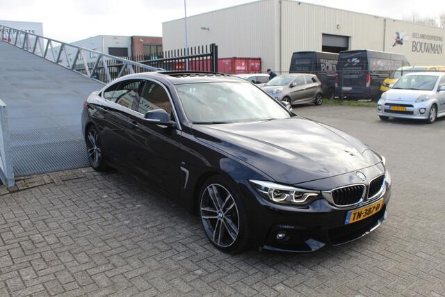 BMW 4-SERIE Gran Coupé 420i High Executive M-pakket/Panoramadak/Stoelverwarming/Head-Up display/Harman kardon/DAB/Lederen bekleding/Achteruitrijcamera/19 Inch
