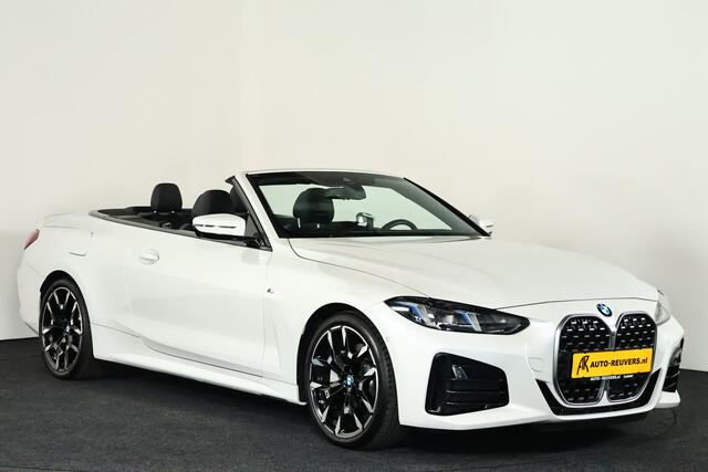 BMW 4-SERIE Cabrio 430i xDrive M-Sport / Opendak / Harman Kardon / ACC / HUD / Nekverwarming / 3D view / CarPlay