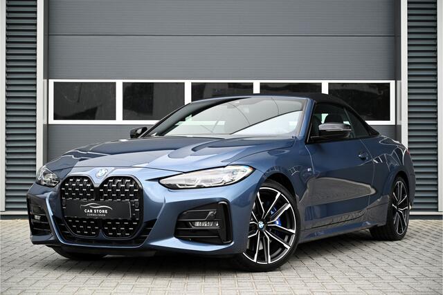 BMW 4-SERIE Cabrio 430i M-SPORT / LEDER / MEMORY / NEKVERWARMING / CAMERA / LED / SFEERVERLICHTING / NL AUTO