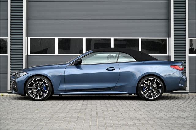 BMW 4-SERIE Cabrio 430i M-SPORT / LEDER / MEMORY / NEKVERWARMING / CAMERA / LED / SFEERVERLICHTING / NL AUTO