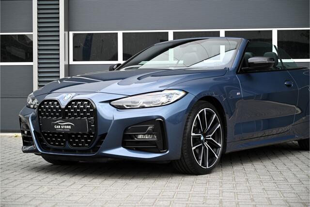 BMW 4-SERIE Cabrio 430i M-SPORT / LEDER / MEMORY / NEKVERWARMING / CAMERA / LED / SFEERVERLICHTING / NL AUTO