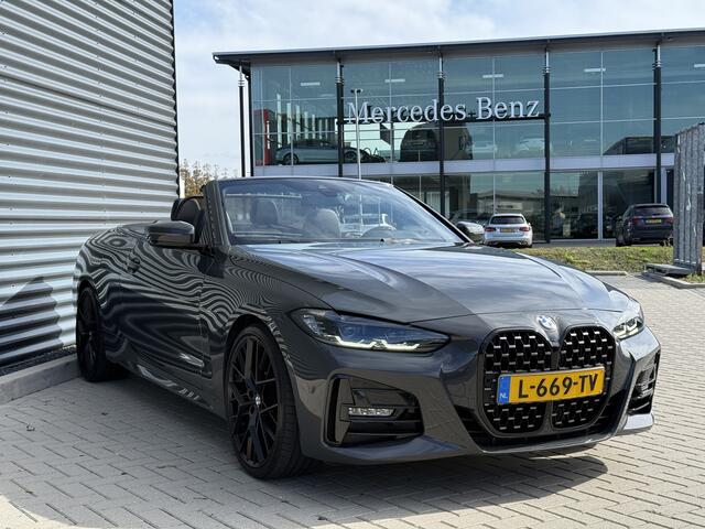 BMW 4-SERIE Cabrio 420i M-Sport Dravit Grijs/Nekverwarmer/camera/20inch