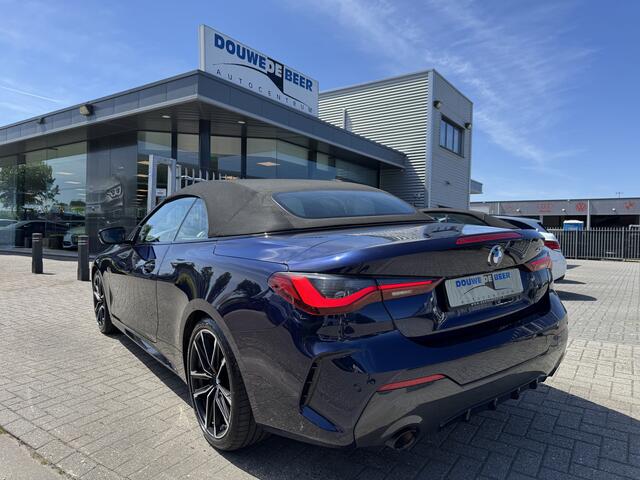 BMW 4-SERIE Cabrio 430i High Executive M sport air scarfe, HiFi systeem, stuur verwarmd, windscherm,