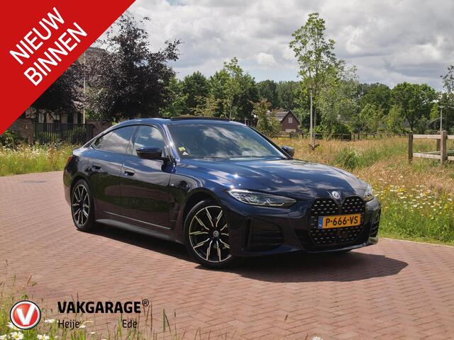 BMW 4-SERIE Gran Coupé 420i Business Edition Plus | M-Pakket | Panoramadak | Camera | Sfeerverlichting | Leer |
