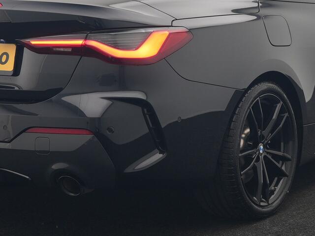 BMW 4-SERIE Cabrio 430i M Sport 245pk Dealer O.H. | Adaptief Onderstel | Nekverwarming | Camera | Lederen Sportstoelen Memory & Verwarmd | Hifi Audio | Sfeerverlichting | Stuur Verwarmd | 19"L.M | Blis | Apple Carplay | Navigatie | DAB |