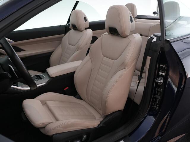 BMW 4-SERIE Cabrio M440i 374pk xDrive High Executive |M-sport|Harman&Kardon|Laser LED|nek verwarming|dealer o.h.|head-up|360 camera|memory|Apple Carplay|stoelverwarming|19" LMV|