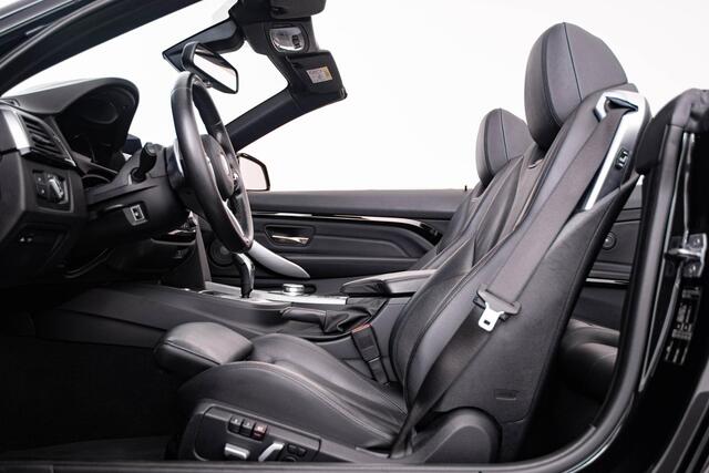 BMW 4-SERIE Cabrio 440i High Executive M Sport - Trekhaak - Air collar - Comfort Access - Cruise control - Stuurwielrand verwarmd - Head up - Harman Kardon - Navigatiesysteem Professional -