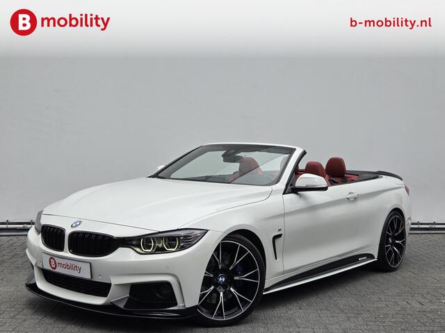 BMW 4-SERIE Cabrio 428i High Executive M-Sport M-Performance Head-Up Hifi Elek.Stoelen | Achteruitrijcamera | Leer | Adaptieve LED Koplampen | Sportstoelen