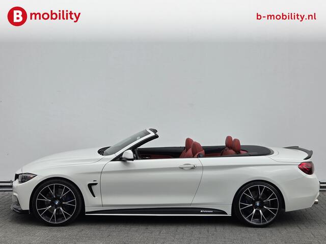 BMW 4-SERIE Cabrio 428i High Executive M-Sport M-Performance Head-Up Hifi Elek.Stoelen | Achteruitrijcamera | Leer | Adaptieve LED Koplampen | Sportstoelen