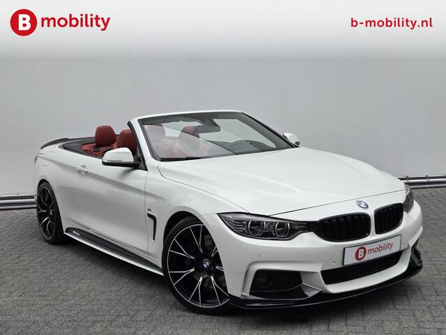 BMW 4-SERIE Cabrio 428i High Executive M-Sport M-Performance Head-Up Hifi Elek.Stoelen | Achteruitrijcamera | Leer | Adaptieve LED Koplampen | Sportstoelen