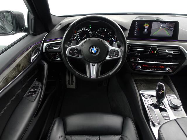 BMW 5-SERIE 520d xDrive M Sport Aut- Design Leder Interieur, Sfeerverlichting, Memory, Stuur/Stoelverwarming, Standkachel