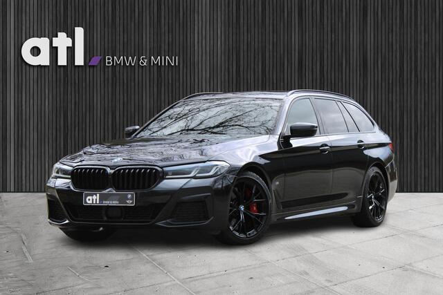 BMW 5-SERIE Touring 540d xDrive Touring High Executive M SPORTPAKKET PRO, Panoramadak elektrisch, Head-Up Display, Stuurwielverwarming, Stoelventilatie, Massagestoelen, Standkachel, Driving assistent plus, Laserlicht, Parkeerhulpsysteem Plus, Harman Kardon, Elektrisc