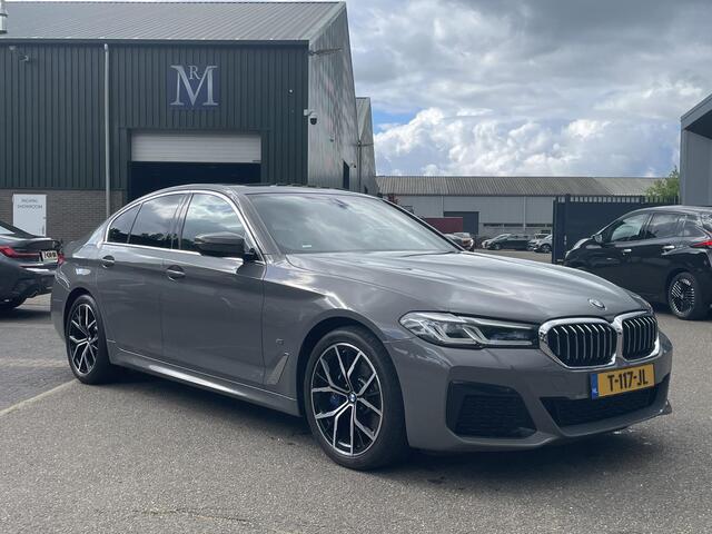 BMW 5-SERIE 530e High Executive M SPORT MEMORY SEAT | HARMAN&KARDON AUDIO | CAMERA | DODE HOEK | STUURWIELVERWARMING | SCHUIFDAK RIJKLAARPRIJS incl. 12mnd BOVAG