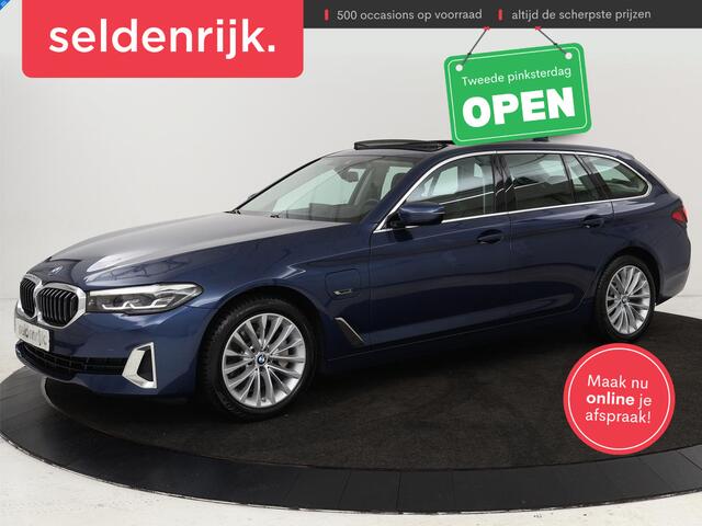 BMW 5-SERIE 530e xDrive High Executive | Luxury Line | Panoramadak | Nappaleder | Stoelventilatie | Head-Up | Carplay | Live Cockpit | Adaptive LED | Stoelverwarming | Navigatie | PHEV