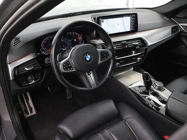 BMW 5-SERIE 530i High Executive Edition M-Sport | Laser Licht | Schuif/Kantel Dak | Stuur/Stoelverwarming | Comfort Zetels + Geheugen | 360 Camera | Adaptieve Cruise Control | Harman/Kardon Audio | Dodehoek Detectie |