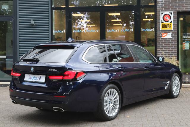 BMW 5-SERIE Touring 530e xDrive Individual Pano/Laser LED/Head-up/Tartufo Leder/360/HK/ACC/Dodehoek/Trekhaak wegkl.