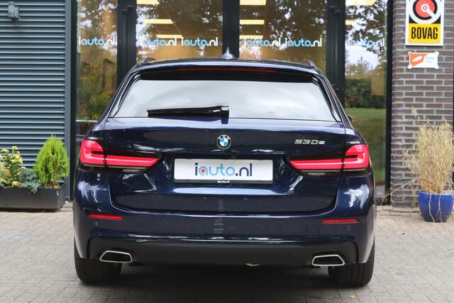BMW 5-SERIE Touring 530e xDrive Individual Pano/Laser LED/Head-up/Tartufo Leder/360/HK/ACC/Dodehoek/Trekhaak wegkl.