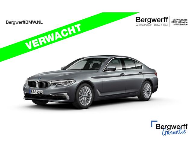 BMW 5-SERIE 540i Luxury Line - Dak - Adaptive Drive - Head-Up - ACC - Standkachel - Harman Kardon