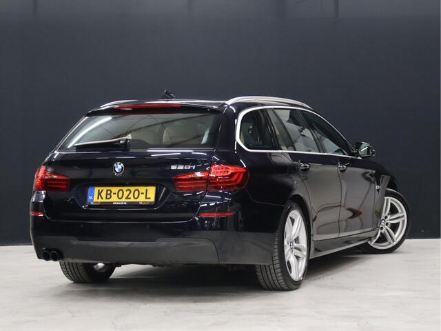 BMW 5-SERIE Touring 528xi M Sport High Executive [ADAPTIVE CRUISE, DIGITAL DASH, HEAD-UP, 360 CAMERA, MEMORY SEATS, STOEL/STUUR VERWARMING, NIEUWSTAAT]
