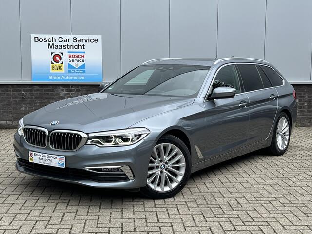 BMW 5-SERIE Touring 540i xDrive | Luxery-line | Panorama | Interesse, Proefrit? Bel of app met: 06-24 28 28 42