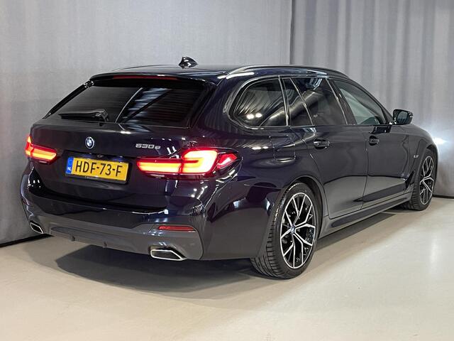 BMW 5-SERIE Touring 530e High Executive M Sport 19"/Stoel + stuurverwarming/Adaptieve cruise/LED/Camera/Apple Carplay & Android Auto/HiFi