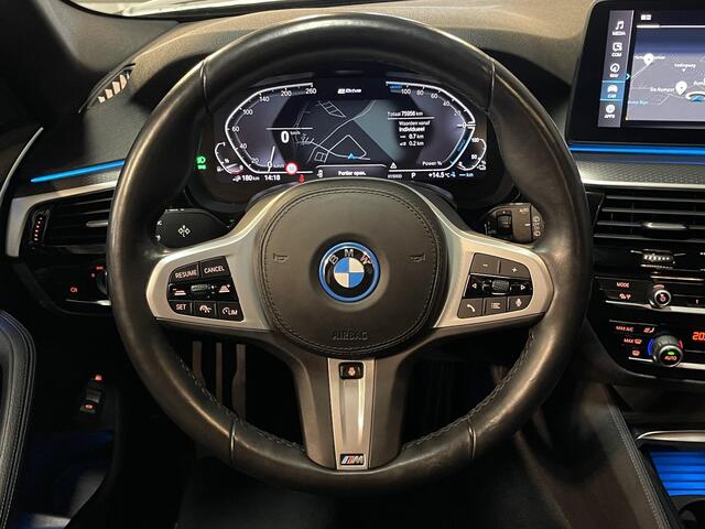 BMW 5-SERIE Touring 530e High Executive M Sport 19"/Stoel + stuurverwarming/Adaptieve cruise/LED/Camera/Apple Carplay & Android Auto/HiFi