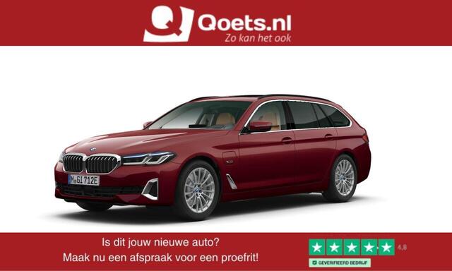BMW 5-SERIE Touring 530e Business Edition Plus Luxury Line - Panoramadak - Comfort Access - Parking/Driving Assistant - Active protection - Active Cruise Control - Head up - Comfortstoelen - Elektrisch verwarmde voorstoelen -