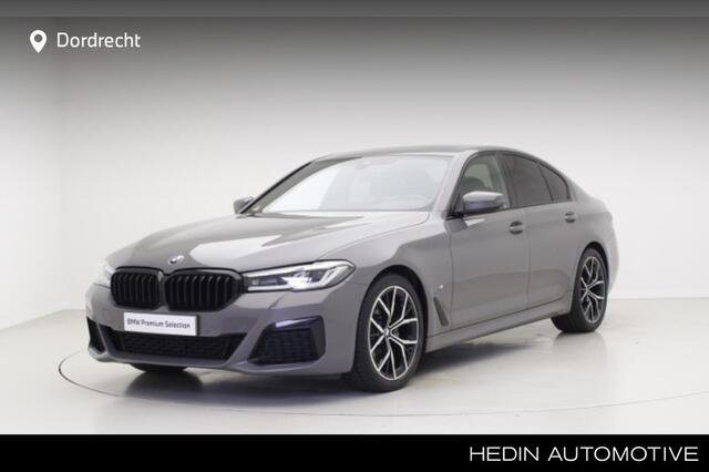BMW 5-SERIE 520i M-Sport | Harman Kardon | Schuifdak | High Executive | Berninagrau Bernstein effect metallic