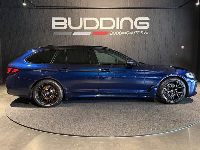 BMW 5-SERIE Touring 520i Business Ed | M-sport | Trekhaak | Tansanitblau